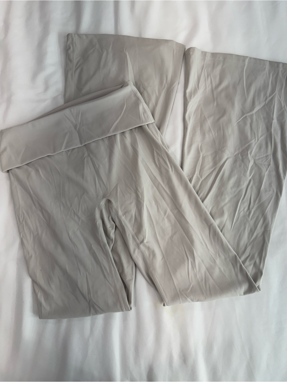 High-Waist Flared Leggings